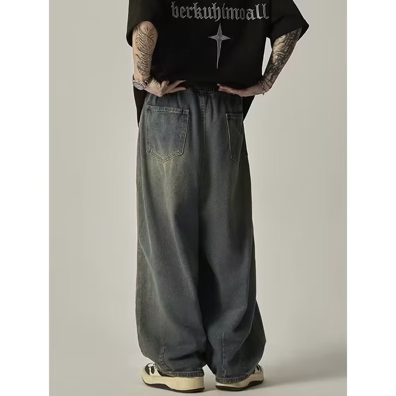 Jeans Japanese Style Large Size Loose Street