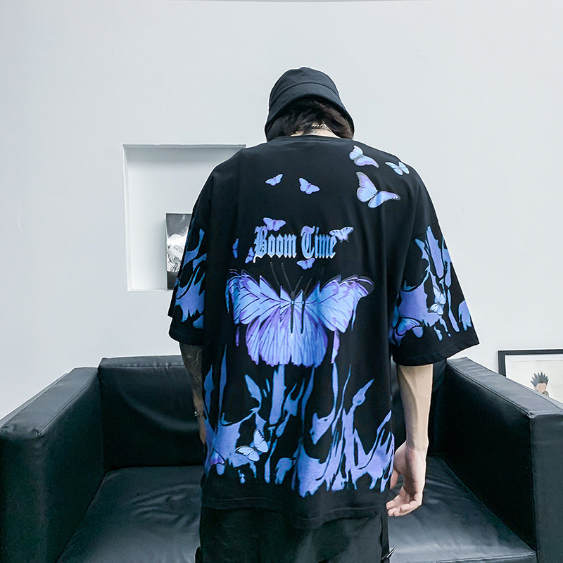 Midnight Butterfly Tee